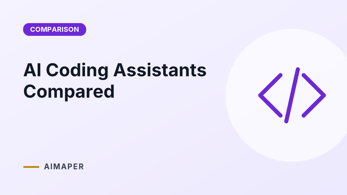 AI Coding Assistants Compared: Which One Should You Use? cover