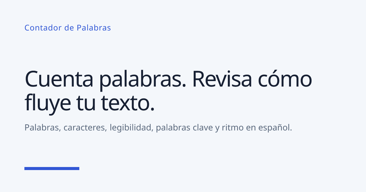 Contador de Palabras screenshot