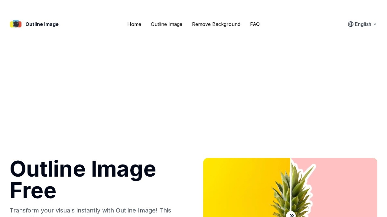Free Outline Image Generator screenshot