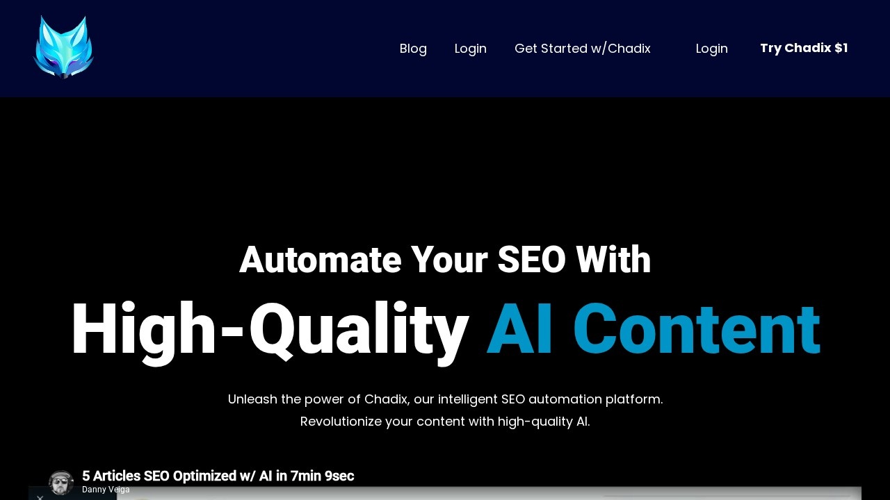 Chadix AI screenshot