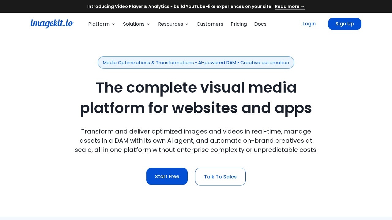 Imagekit screenshot