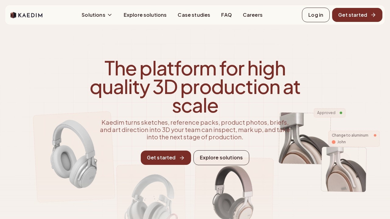 Kaedim screenshot