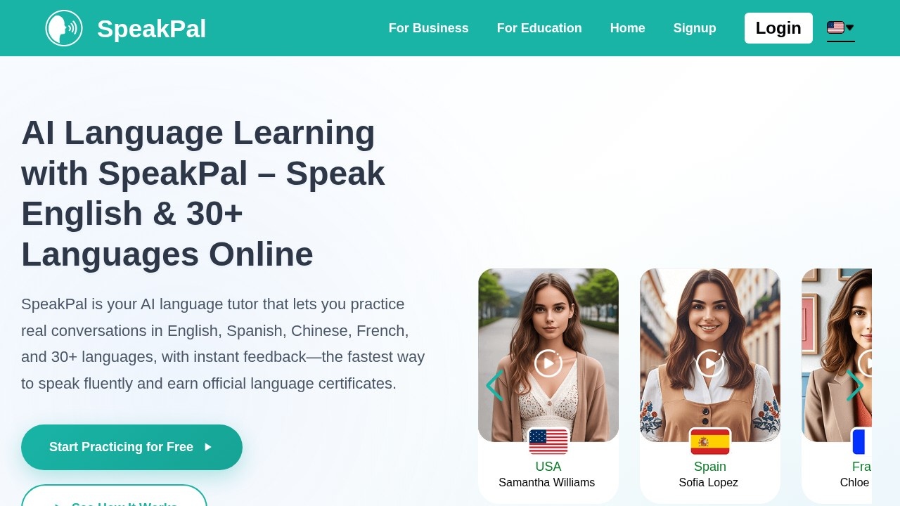 Speakpal screenshot