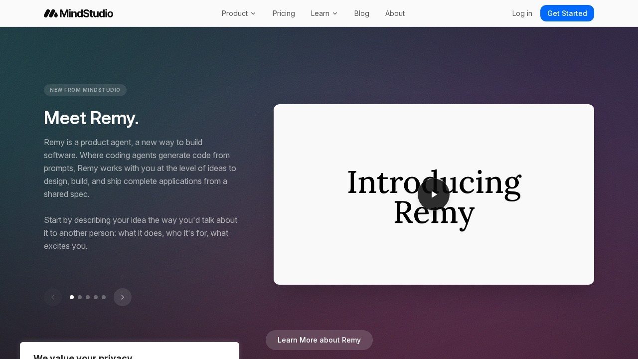 Mindstudio screenshot