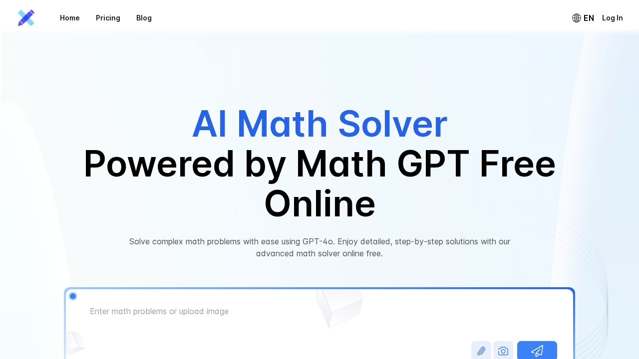 AI Math Solver By Gpt 4o Free Online screenshot