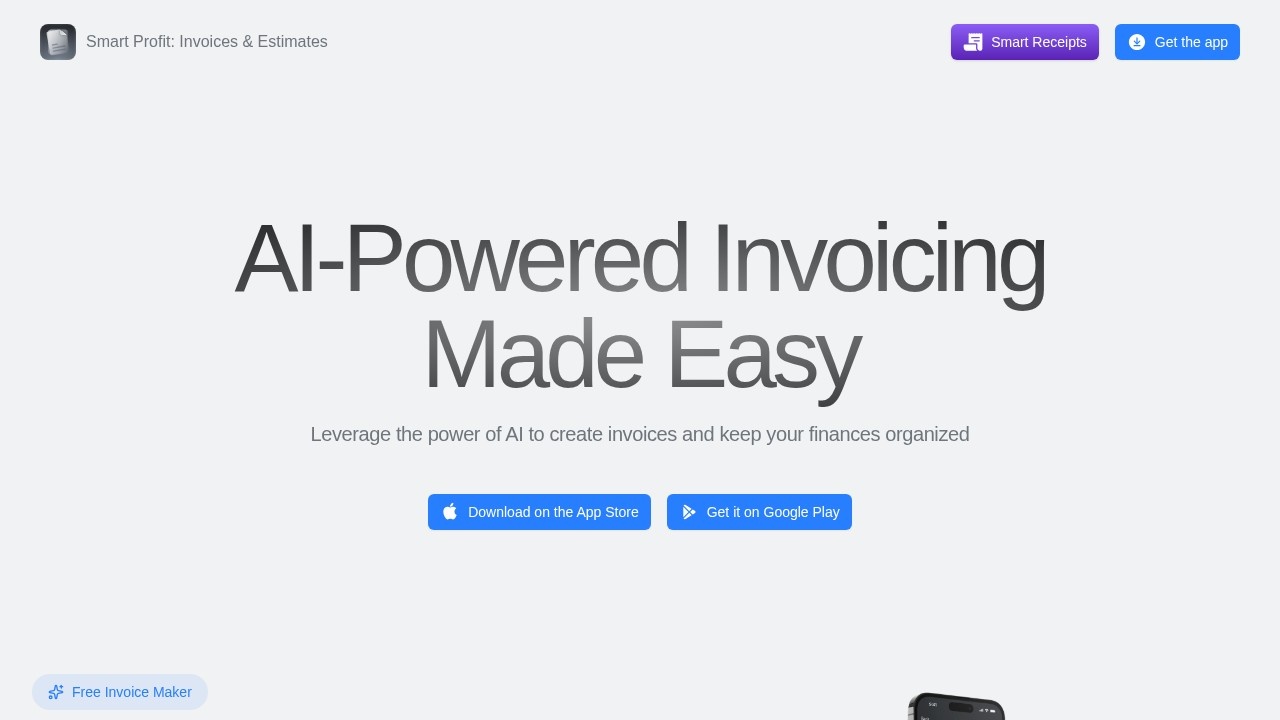 Smart Invoices screenshot