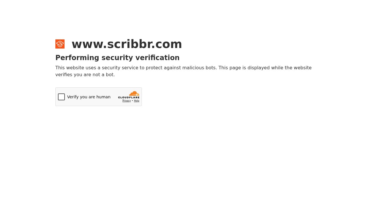 Scribbr screenshot
