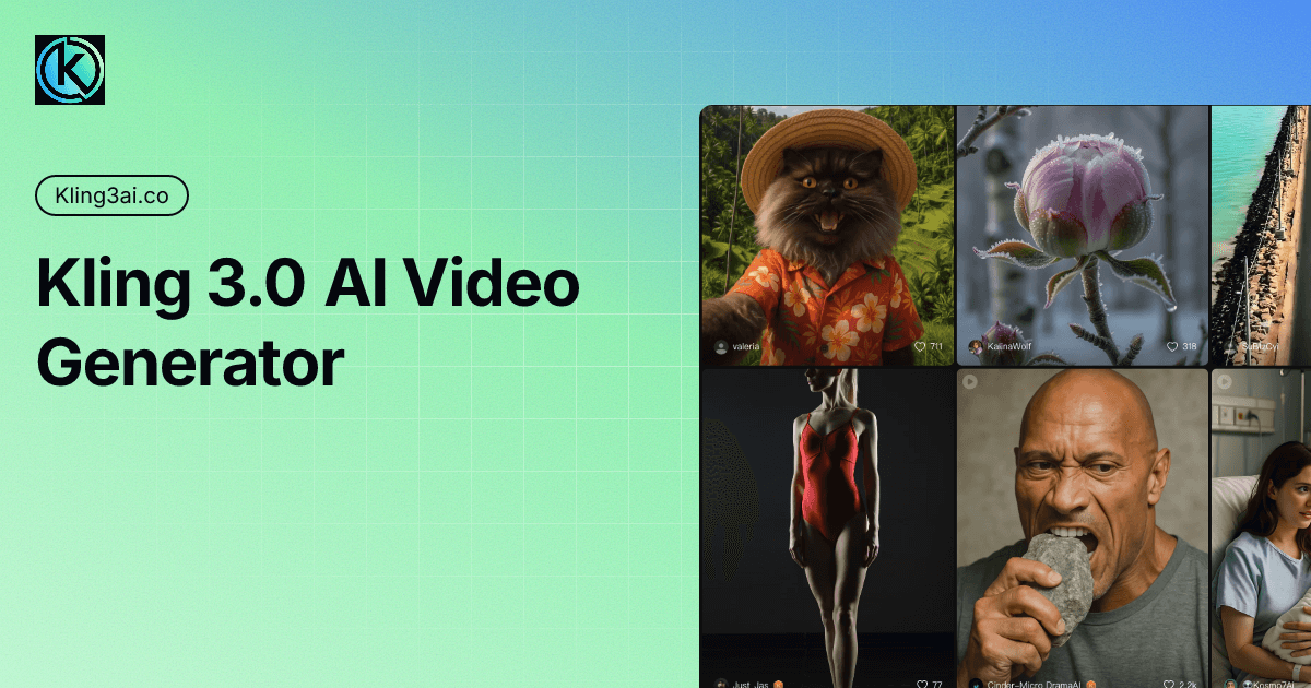 Kling 3.0 AI Video Generator screenshot