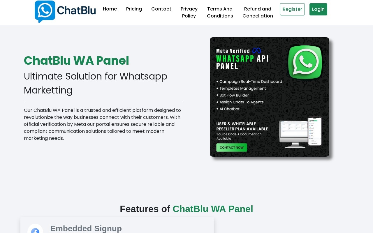 Chatblu screenshot