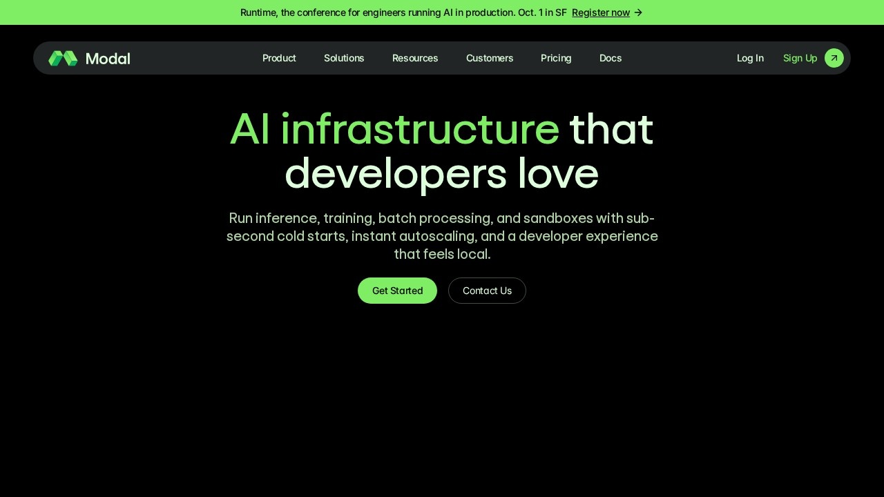 Modal Com screenshot