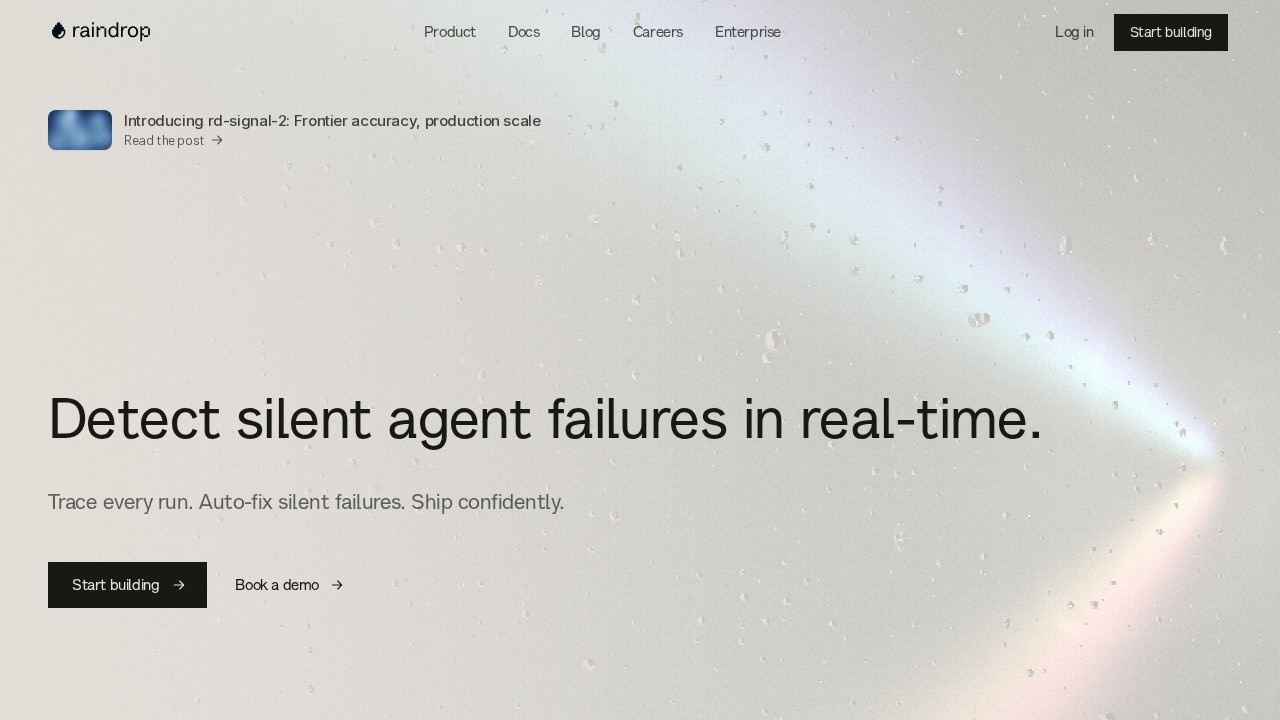 Raindrop screenshot