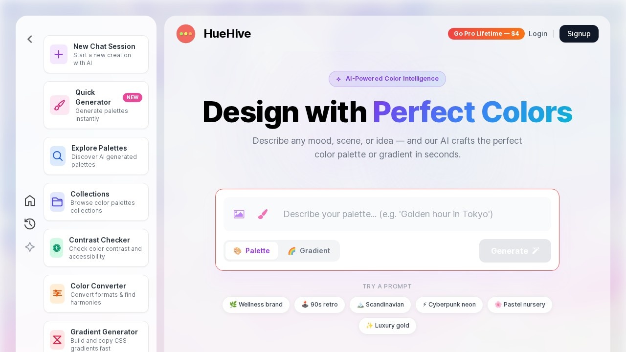 Huehive screenshot