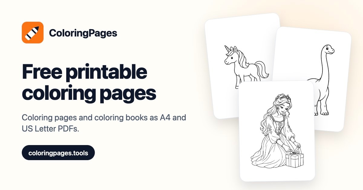 ColoringPagesTools screenshot