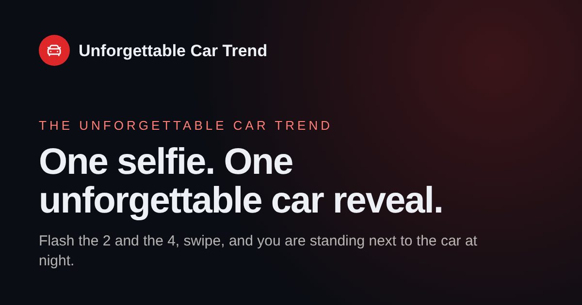 Unforgettable Car Trend screenshot