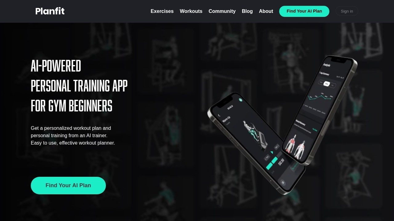 Planfit AI Personal Trainer screenshot